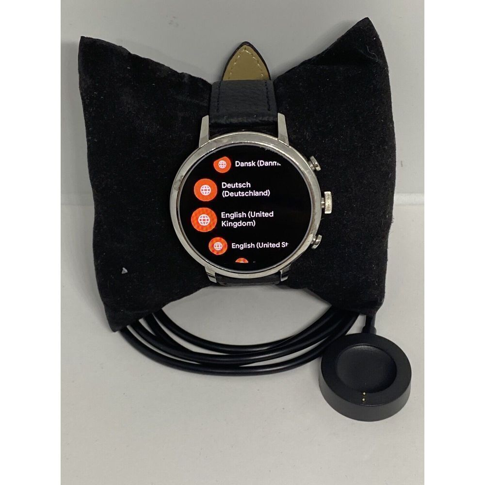 Fossil Gen 4 Authentic Digital Dial Smart Watch Custom Band FTW6017 AB199
